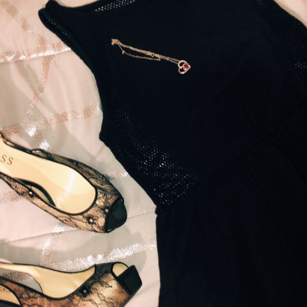 Black High-low Dress
